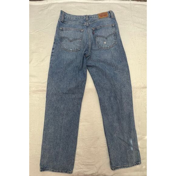 Levi's Women's '94 Baggy Denim Jeans Size 27x31 Mid Rise Straight Leg Classic - Picture 4 of 12